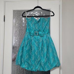 Jessica McClintock Gunne Sax 5 Prom mini dress